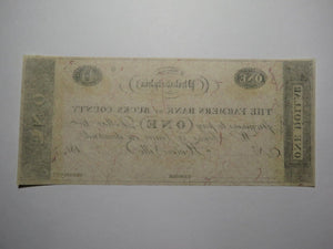 $1 181_ Hulme Ville Pennsylvania Obsolete Currency Bank Note Bucks County UNC++