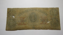 Load image into Gallery viewer, $10 1854 Chester South Carolina SC Obsolete Currency Bank Note Bill RARE Issue