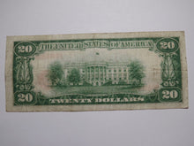 Load image into Gallery viewer, $20 1929 Grove City Pennsylvania National Currency Bank Note Bill Ch. #5044 FINE