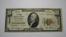 Load image into Gallery viewer, $10 1929 Donora Pennsylvania PA National Currency Bank Note Bill! Ch. #13644 VF