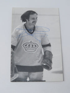 Gary Edwards Los Angeles Kings Signed Autographed Original 5X3 Hockey Photo