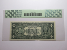 Load image into Gallery viewer, $1 1977 Full Face to Back Offset Error Federal Reserve Bank Note Bill NEW63 PCGS