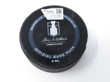 Load image into Gallery viewer, 2022 Boston Bruins Vs. Carolina Hurricanes Game 2 NHL Playoffs Game Used Puck G2
