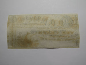 $.10 1852 Jordanville New York Obsolete Currency Bank Note Bill P.P. Hyde UNC+++