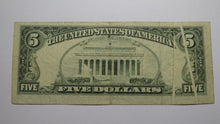 Load image into Gallery viewer, $5 1981-A Gutter Fold Error Federal Reserve Bank Note Currency Bill Very Fine