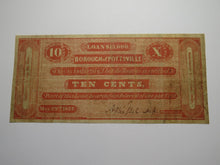 Load image into Gallery viewer, $.10 1837 Pottsville Pennsylvania Obsolete Currency Bank Note Bill -Pots Borough