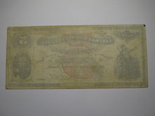 Load image into Gallery viewer, $5 1870&#39;s Poughkeepsie New York Obsolete Currency Note Bill Eastman College VF