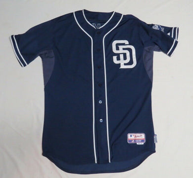 2012 John Baker San Diego Padres Game Used Worn MLB Baseball Jersey! Great Use!