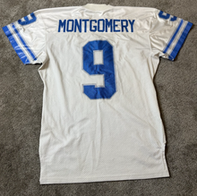 Load image into Gallery viewer, 1994 Greg Montgomery Detroit Lions Game Used Worn NFL Football Jersey 75th Patch