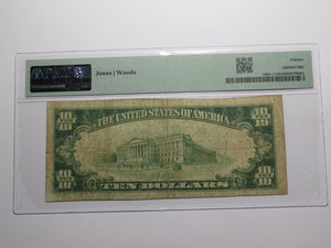 $10 1929 Harmony Minnesota MN National Currency Bank Note Bill Ch. #8683 F15 PMG