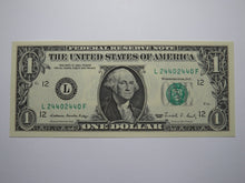 Load image into Gallery viewer, $1 1988 Repeater Serial Number Federal Reserve Currency Bank Note Bill UNC+ 2440
