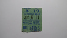 Load image into Gallery viewer, January 9, 1972 New York Rangers Vs. Kings Hockey Ticket Stub! Ratelle 5 Points!