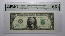 Load image into Gallery viewer, $1 2017 Repeater Serial Number Federal Reserve Currency Bank Note Bill PMG UNC66