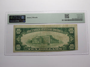 $10 1929 Keansburg New Jersey NJ National Currency Bank Note Bill Ch #10376 VF25