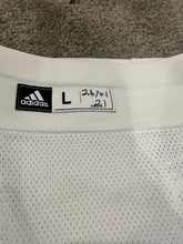 Load image into Gallery viewer, 2020-2021 Connor McDavid Edmonton Oilers NHL Game Worn Hockey Socks! 2 Points