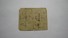 Load image into Gallery viewer, 1761 Ten Shillings North Carolina NC Colonial Currency Bank Note Bill 10s RARE!