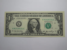 Load image into Gallery viewer, $1 2006 Repeater Serial Number Federal Reserve Currency Bank Note Bill #81018101