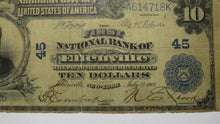 Load image into Gallery viewer, $10 1902 Ellenville New York NY National Currency Bank Note Bill Ch. #45 RARE!