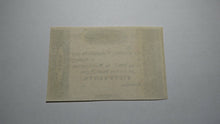 Load image into Gallery viewer, $.50 18__ Worthington Ohio OH Obsolete Currency Bank Note Fractional Remainder!