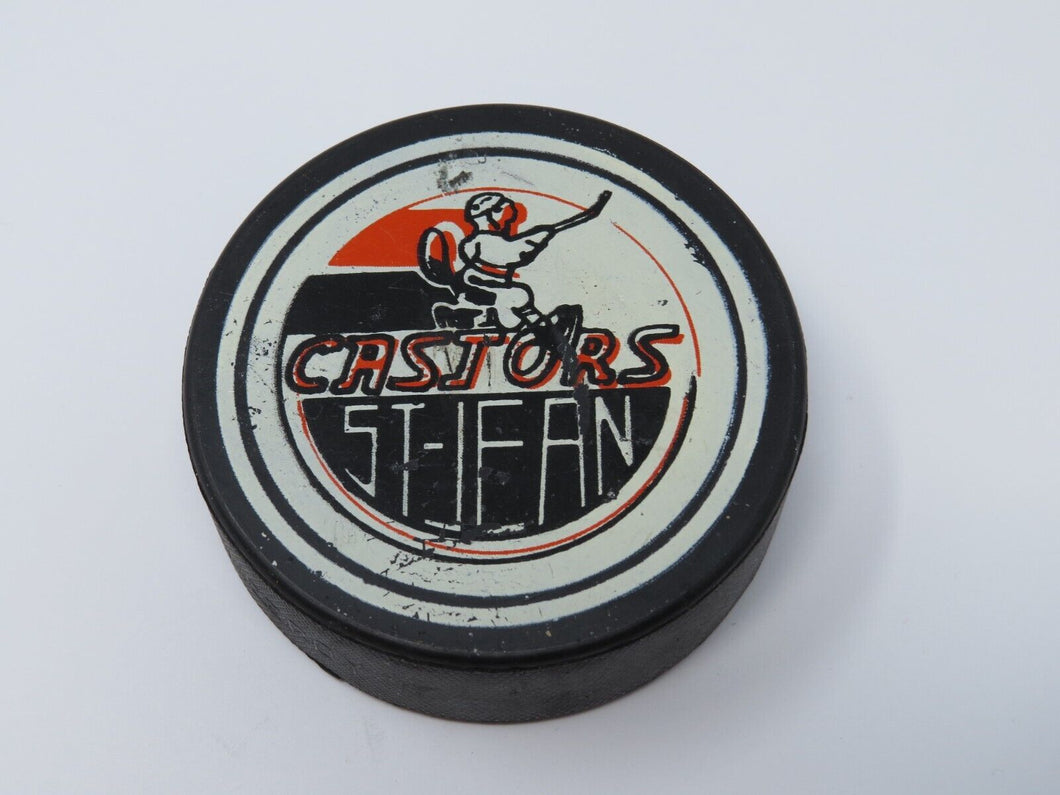 St. Jean Castors QMJHL Official Viceroy Game Puck Hockey Team Quebec Major