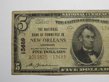 Load image into Gallery viewer, $5 1929 New Orleans Louisiana LA National Currency Bank Note Bill Charter #13689