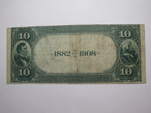 Load image into Gallery viewer, $10 1882 Zanesville Ohio OH National Currency Bank Note Bill Charter #5760 FINE+