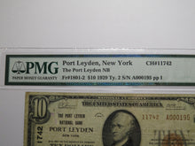 Load image into Gallery viewer, $10 1929 Port Leyden New York NY National Currency Bank Note Bill Ch #11742 VF25