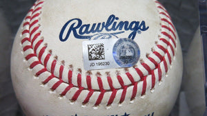 2018 Travis Jankowski San Diego Padres Game Used Ground Out MLB Baseball! Hosmer