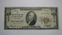 Load image into Gallery viewer, $10 1929 Carlstadt New Jersey NJ National Currency Bank Note Bill Charter #5416