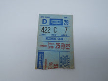 Load image into Gallery viewer, February 25, 1985 New York Rangers Vs. Winnipeg Jets NHL Hockey Ticket Stub