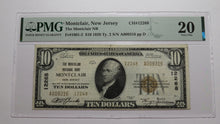 Load image into Gallery viewer, $10 1929 Montclair New Jersey NJ National Currency Bank Note Bill Ch #12268 VF20