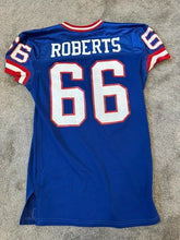 Load image into Gallery viewer, 1994 William Roberts New York Giants Game Used Worn NFL Football Jersey 75th