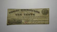 Load image into Gallery viewer, $.10 1862 Middletown Point New Jersey Obsolete Currency Bank Note Bill! Keyport