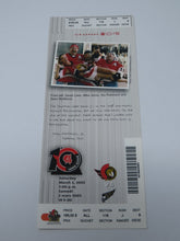 Load image into Gallery viewer, March 2, 2002 Ottawa Senators Washington Capitals NHL Full Hockey Ticket Mint
