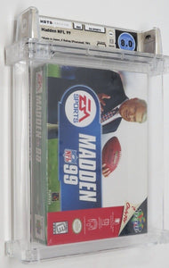 Madden '99 NFL Football Nintendo 64 N64 Factory Sealed Video Game Wata Graded