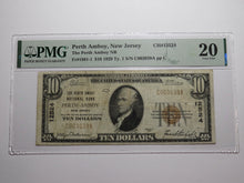Load image into Gallery viewer, $10 1929 Perth Amboy New Jersey NJ National Currency Bank Note Bill #12524 VF20
