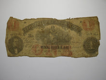 Load image into Gallery viewer, $1 1862 Richmond Virginia VA Obsolete Currency Treasury Bank Note Bill
