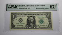 Load image into Gallery viewer, $1 2003 Repeater Serial Number Federal Reserve Currency Bank Note Bill UNC67EPQ!