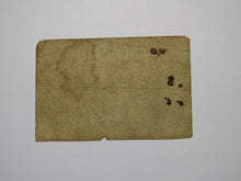 Load image into Gallery viewer, $.05 1862 Bangor Maine ME Obsolete Currency Bank Note Bill Veazie Bank RARE!