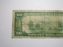 Load image into Gallery viewer, $20 1929 Steubenville Ohio OH National Currency Bank Note Bill Ch. #2160 VF+
