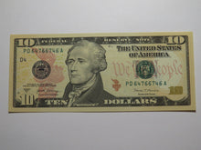 Load image into Gallery viewer, $10 2017 Radar Serial Number Federal Reserve Currency Bank Note Bill #64766746