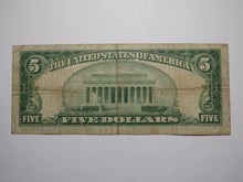 Load image into Gallery viewer, $5 1929 Goshen Indiana IN National Currency Bank Note Bill Charter #2067 FINE