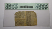 Load image into Gallery viewer, 1775 Five Shillings Rhode Island RI Colonial Currency Note Bill! PCGS Graded 5s