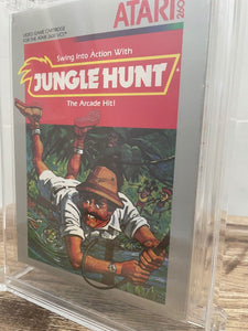 New Jungle Hunt Atari 2600 Sealed Video Game Wata Graded 8.0 A+ Seal! 1988