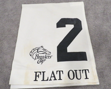 Load image into Gallery viewer, 2011 Flat Out Breeder&#39;s Cup Classic Churchill Downs Race Used Worn Saddle Cloth!