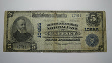 Load image into Gallery viewer, $5 1902 Gaffney South Carolina SC National Currency Bank Note Bill Ch. #10655