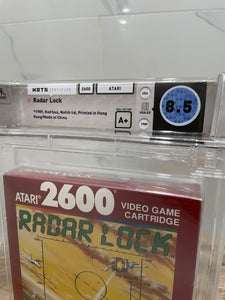 New Radar Lock Atari 2600 Sealed Video Game Wata Graded 8.5! A+ Seal! 1989