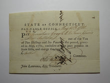 Load image into Gallery viewer, 1782 4 Pounds Connecticut Pay Table Colonial Currency Note Moseley Wolcott