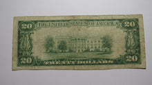 Load image into Gallery viewer, $20 1929 Marlboro New York NY National Currency Bank Note Bill Ch. #8834 FINE