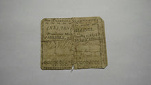 Load image into Gallery viewer, 1761 Ten Shillings North Carolina NC Colonial Currency Bank Note Bill 10s RARE!